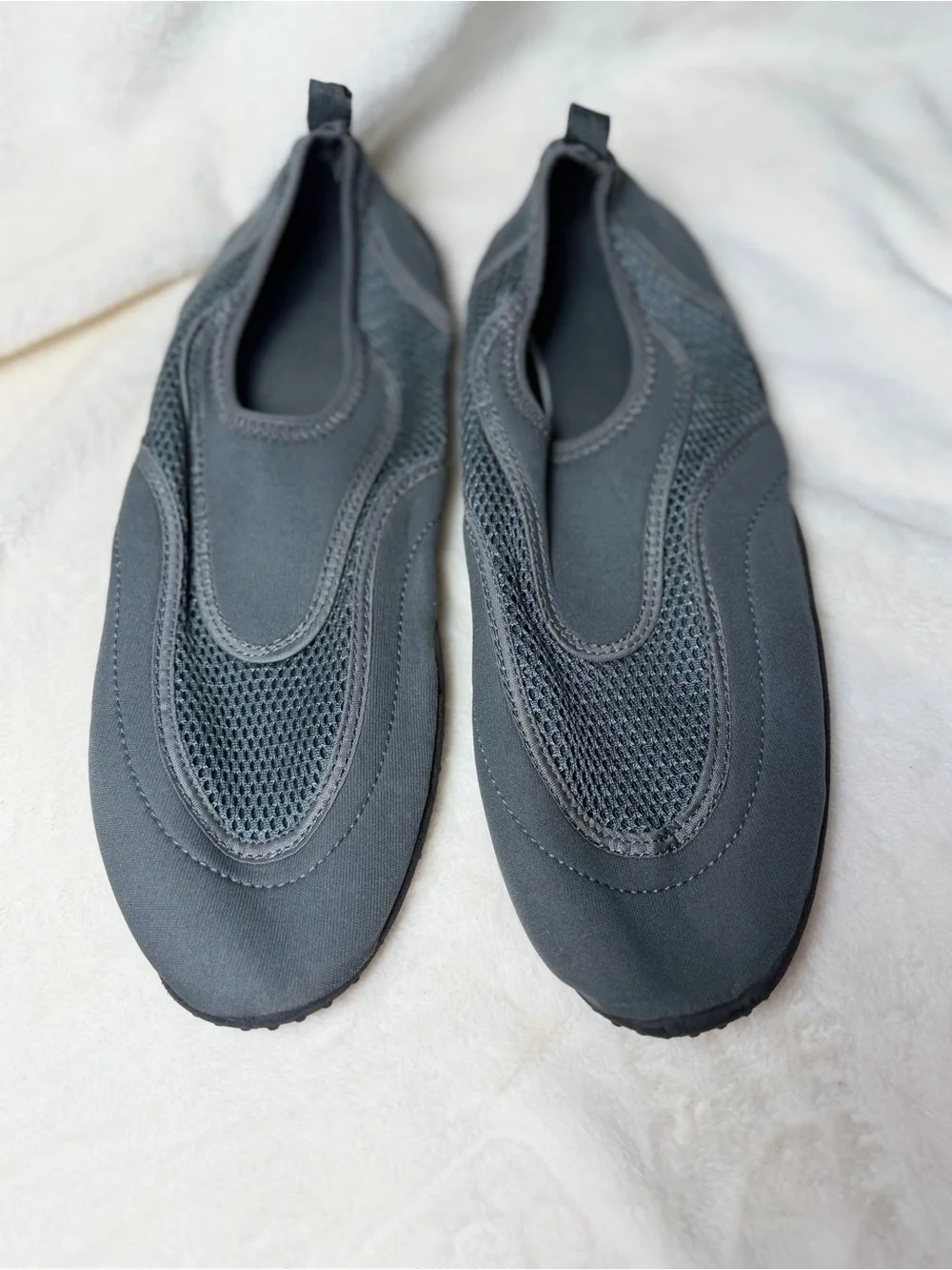 Men's Black Water-Ready Slip On Aqua Shoes